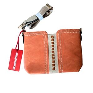 NWT! Montana West Orange Crossbody Bag